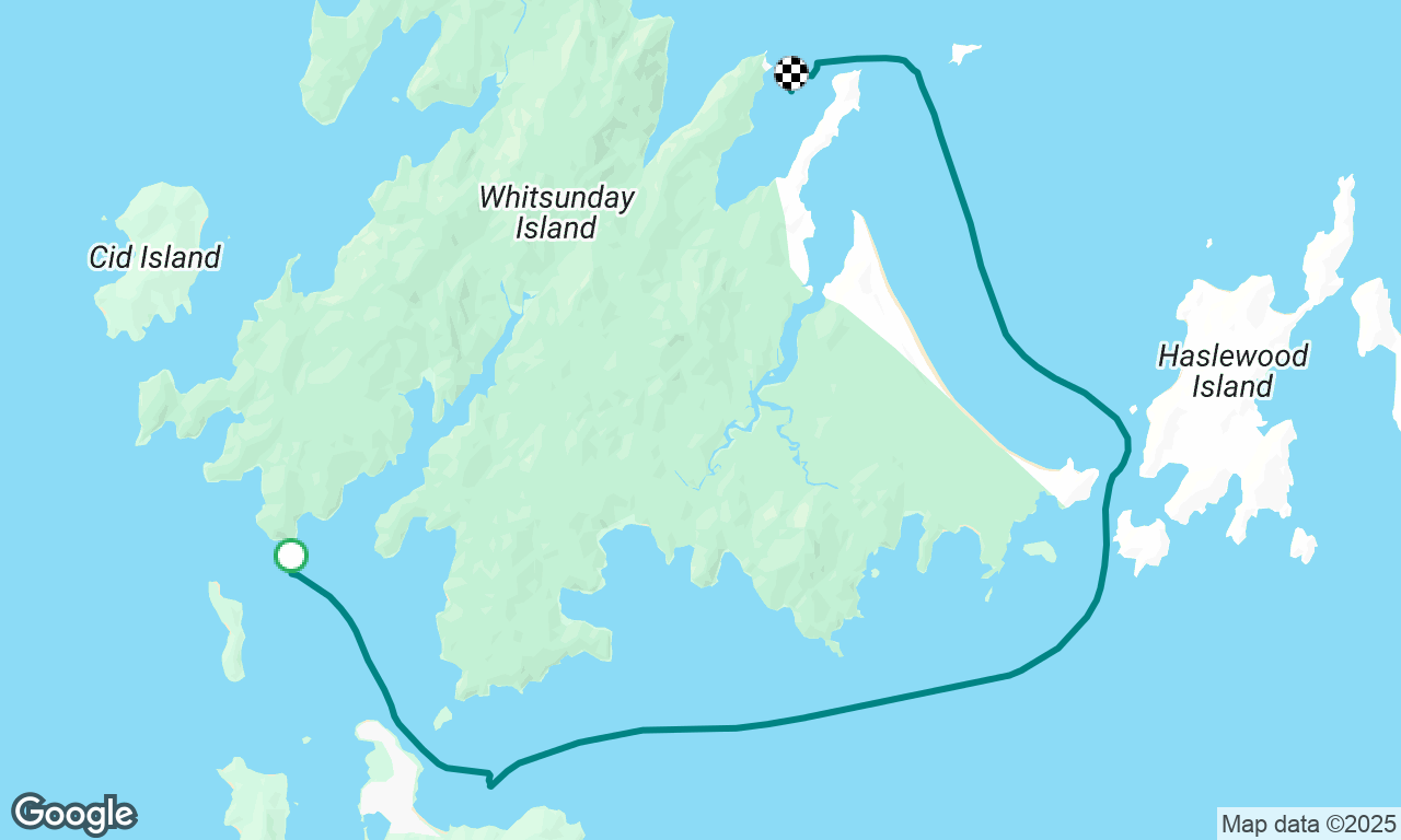 Henning Island to Tongue bay, Whitsunday Is