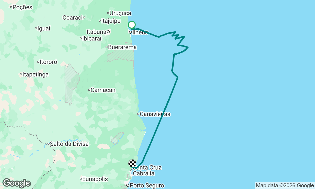 Ilhéus -> Santo André (BA)