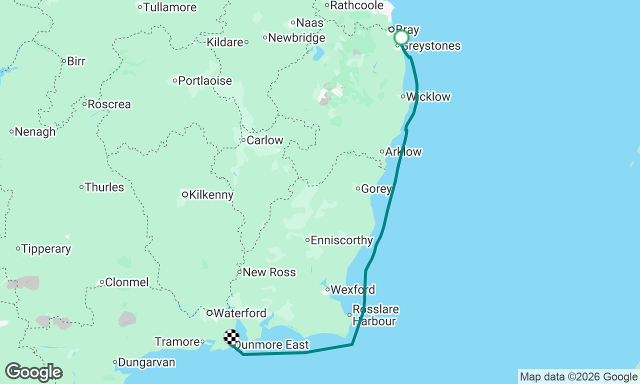 Greystones to Dunmore East