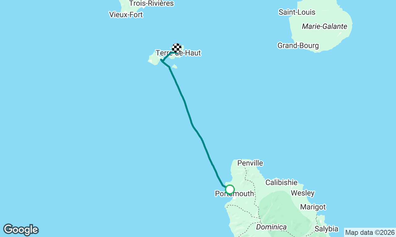 Portsmouth, Dominica - Terre de Haut, Guadeloupe