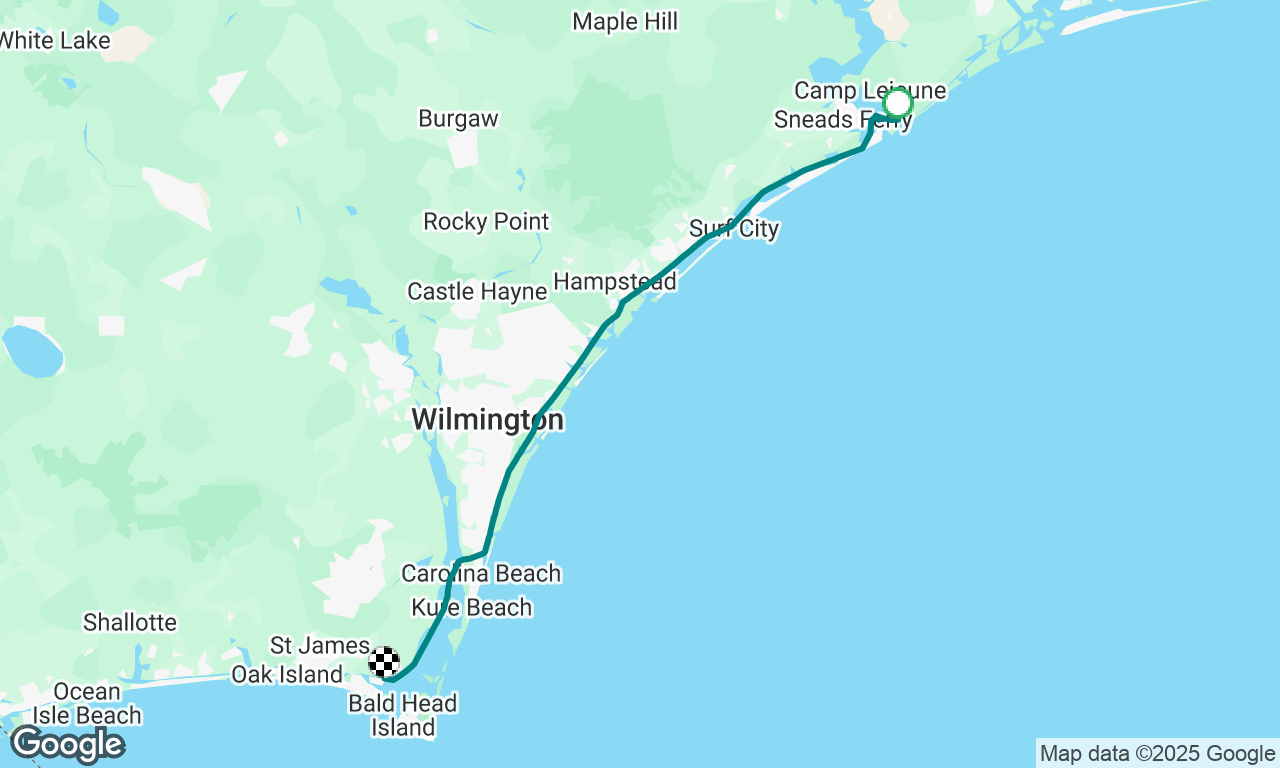 Mile Hammock Bay to Southport Marina