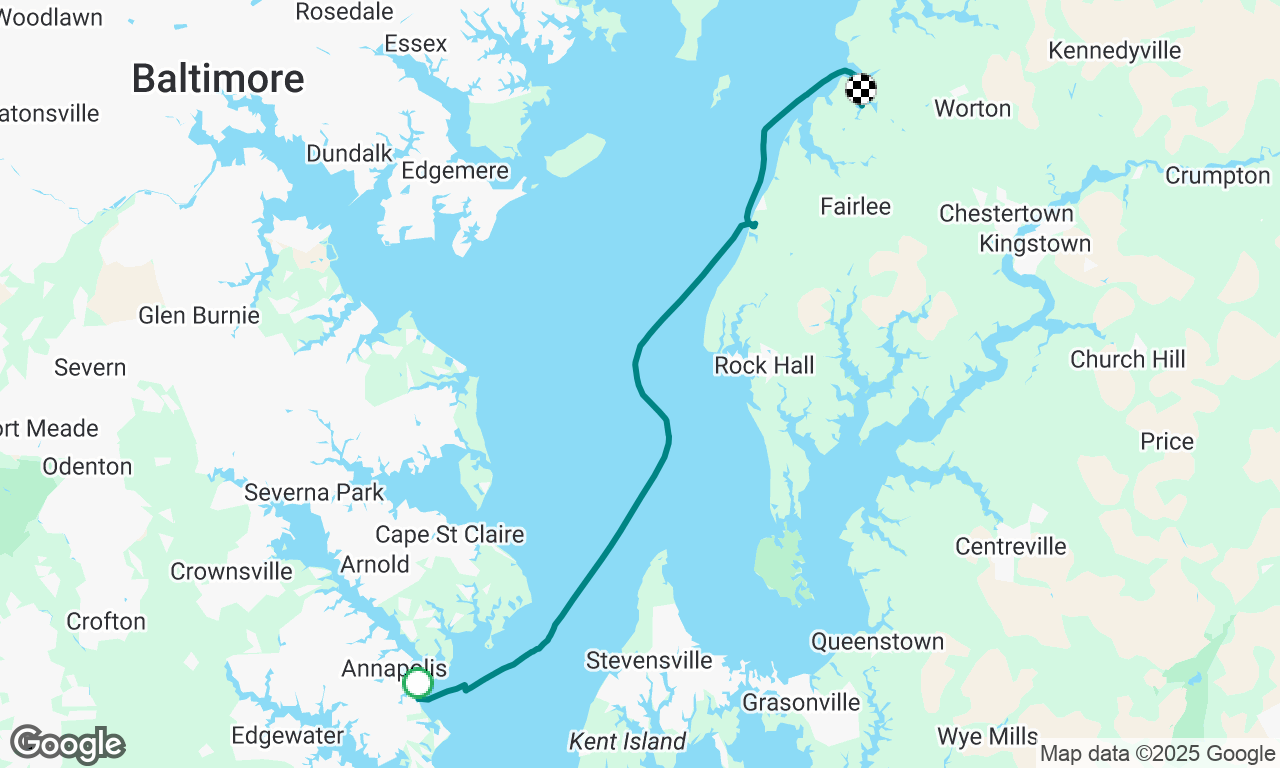 Annapolis to Worton Creek
