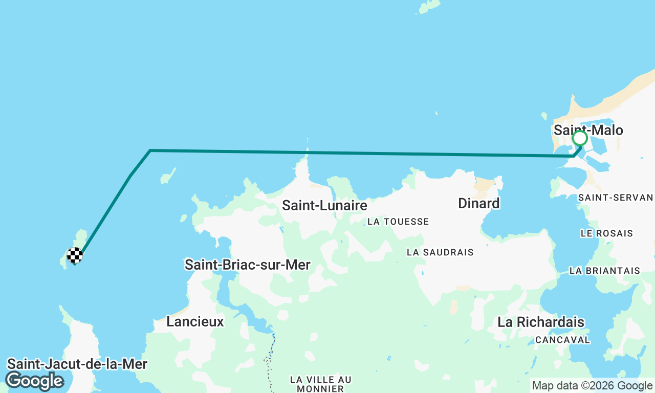 Voyage map