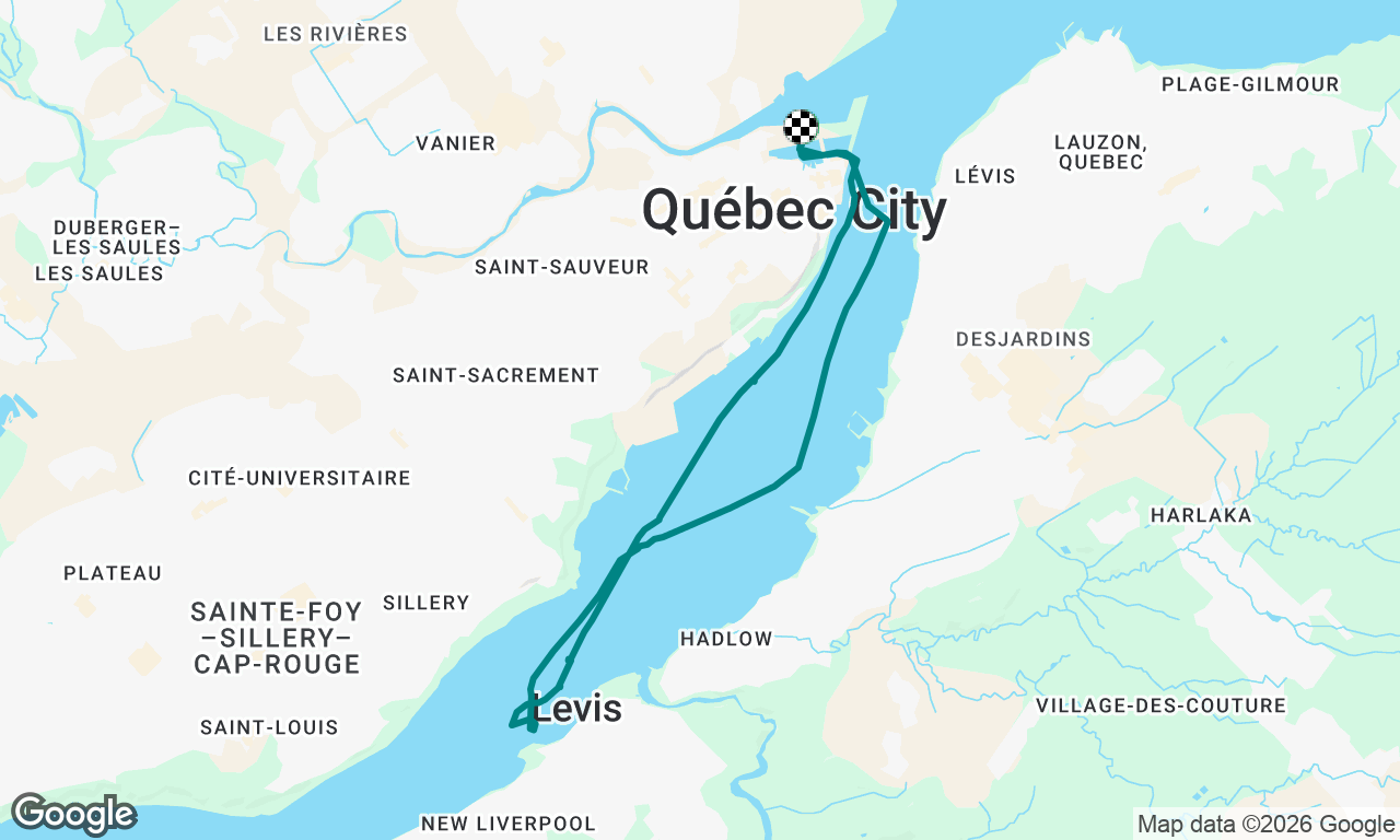 Québec vers les ponts
