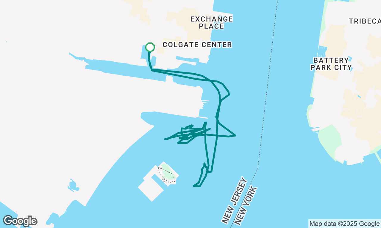 Afternoon sail at MYC- Slow winds, thunderstorm #7 