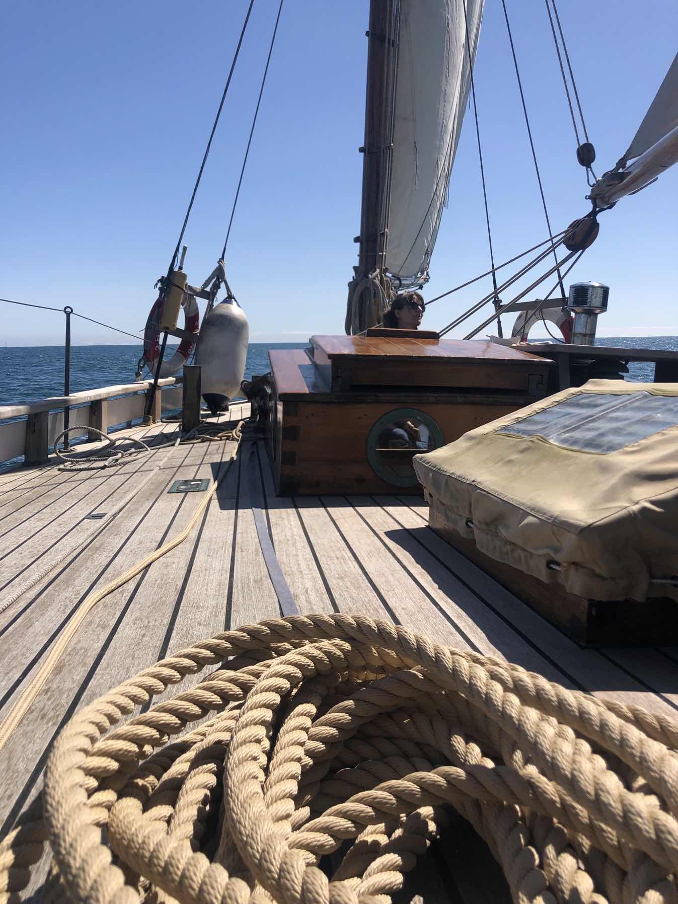 Dartmouth on a classic gaff rig 🤩_3EF8DE95-C961-4E3A-9F14-35AFEEDB67E9