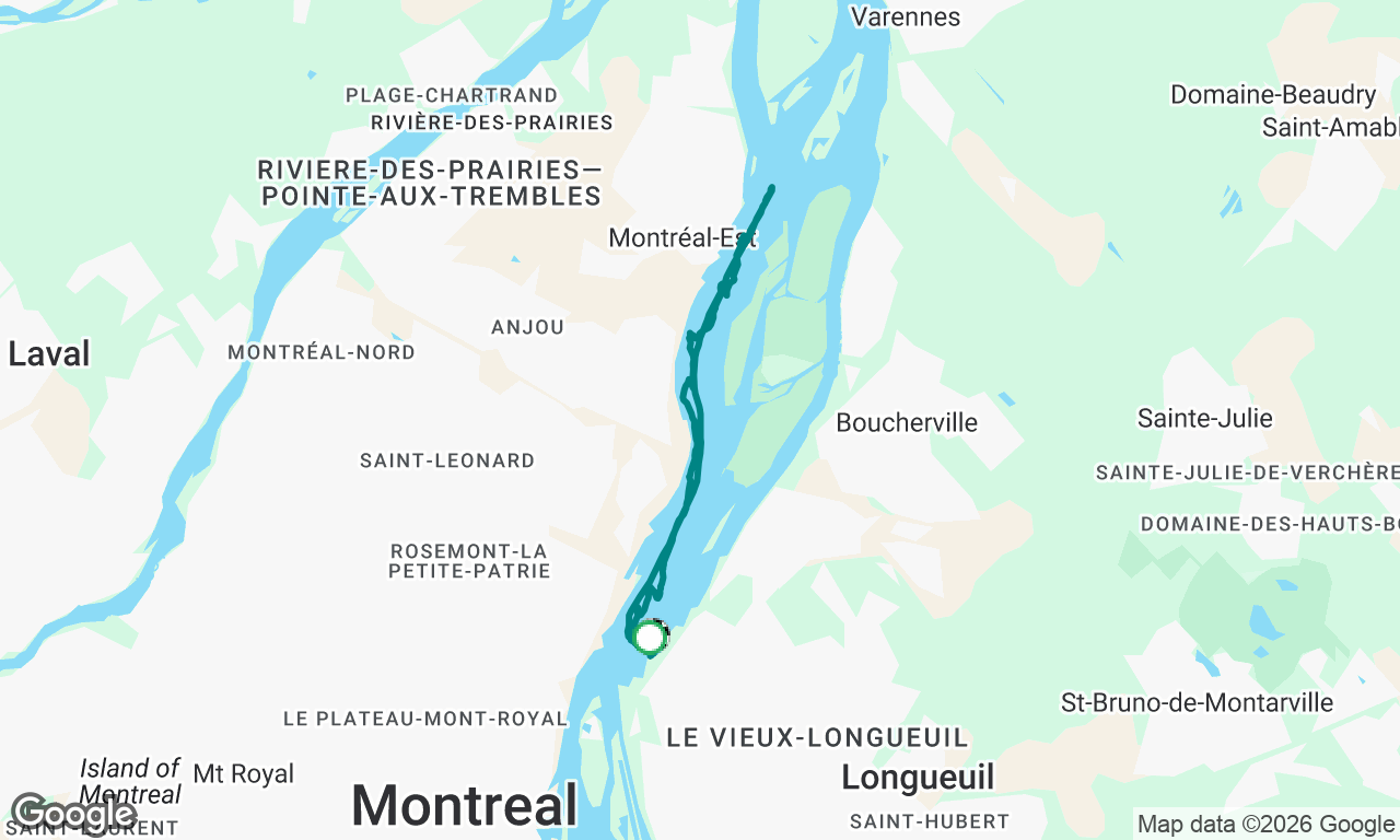 Voyage map