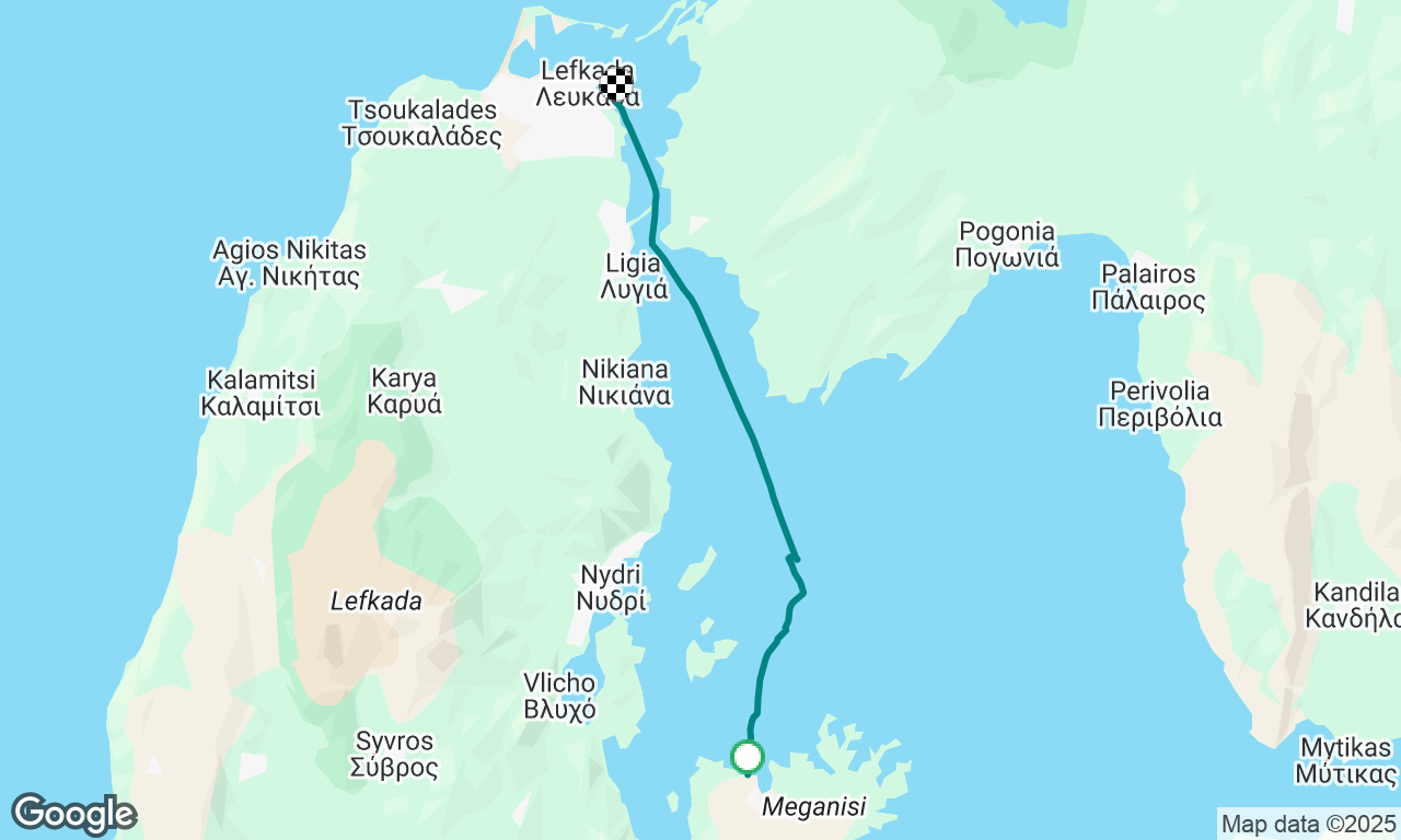 Last sail to Lefkada