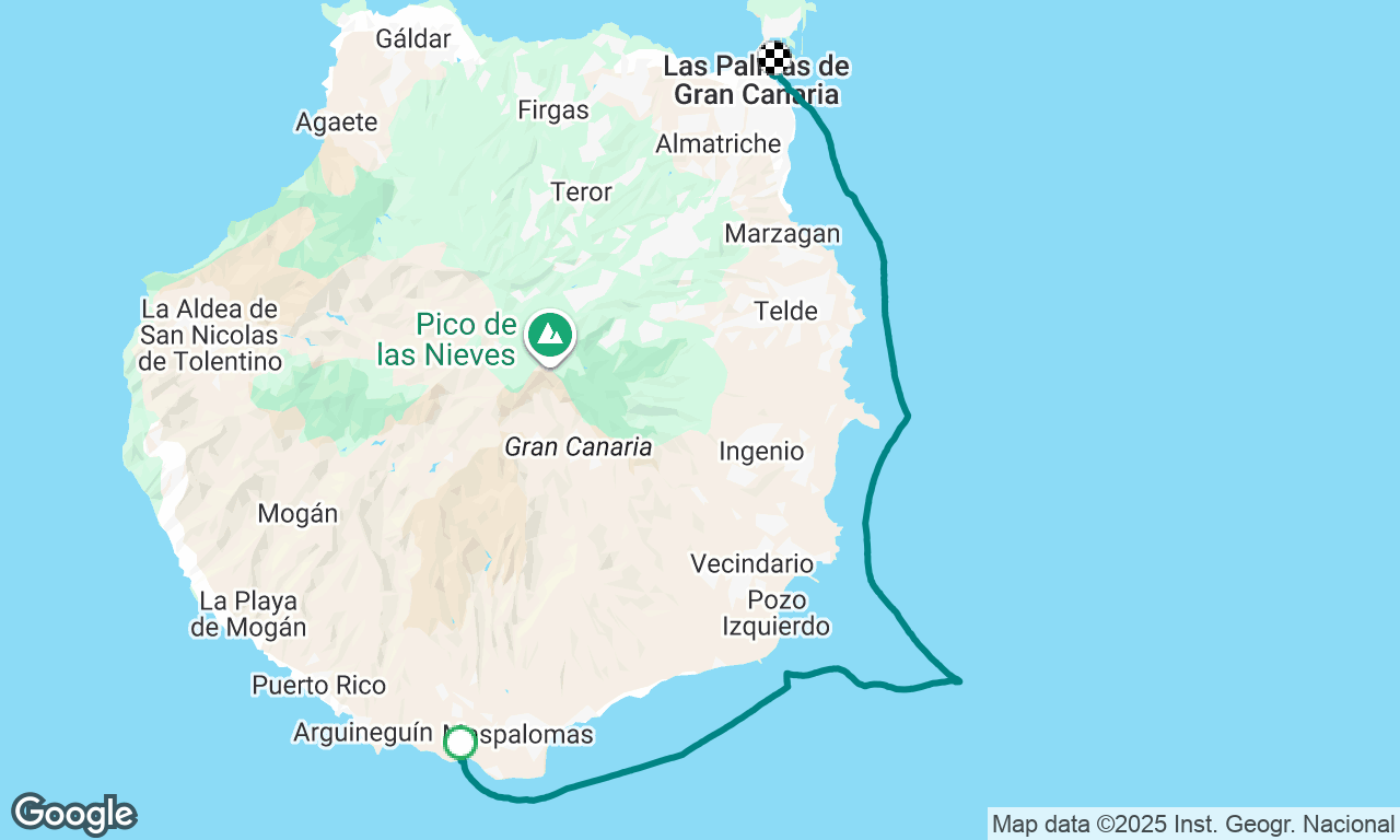 Voyage map