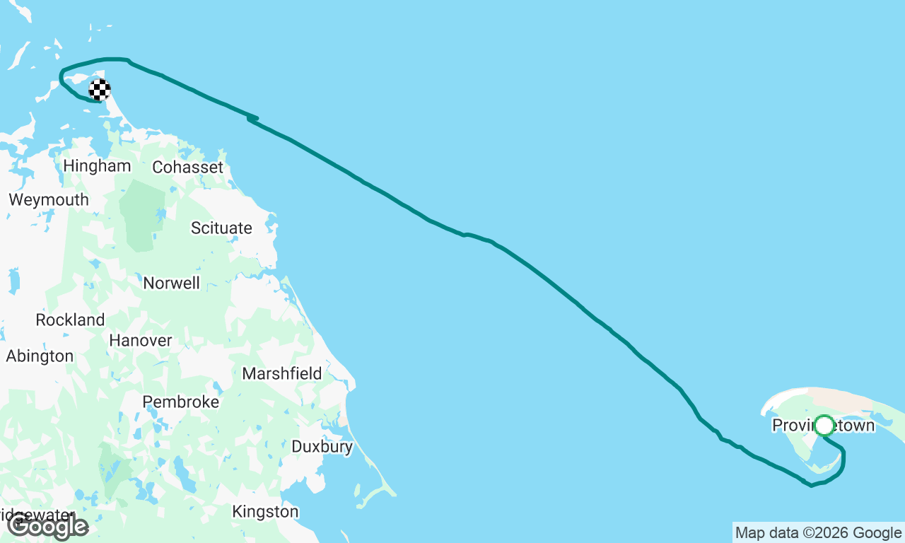 Provincetown to Hull