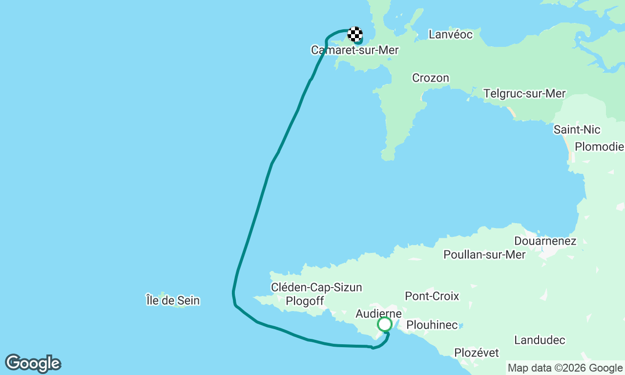 Audierne to Camaret sur Mer