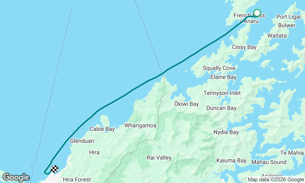 Camp Bay to Nelson via French Pass