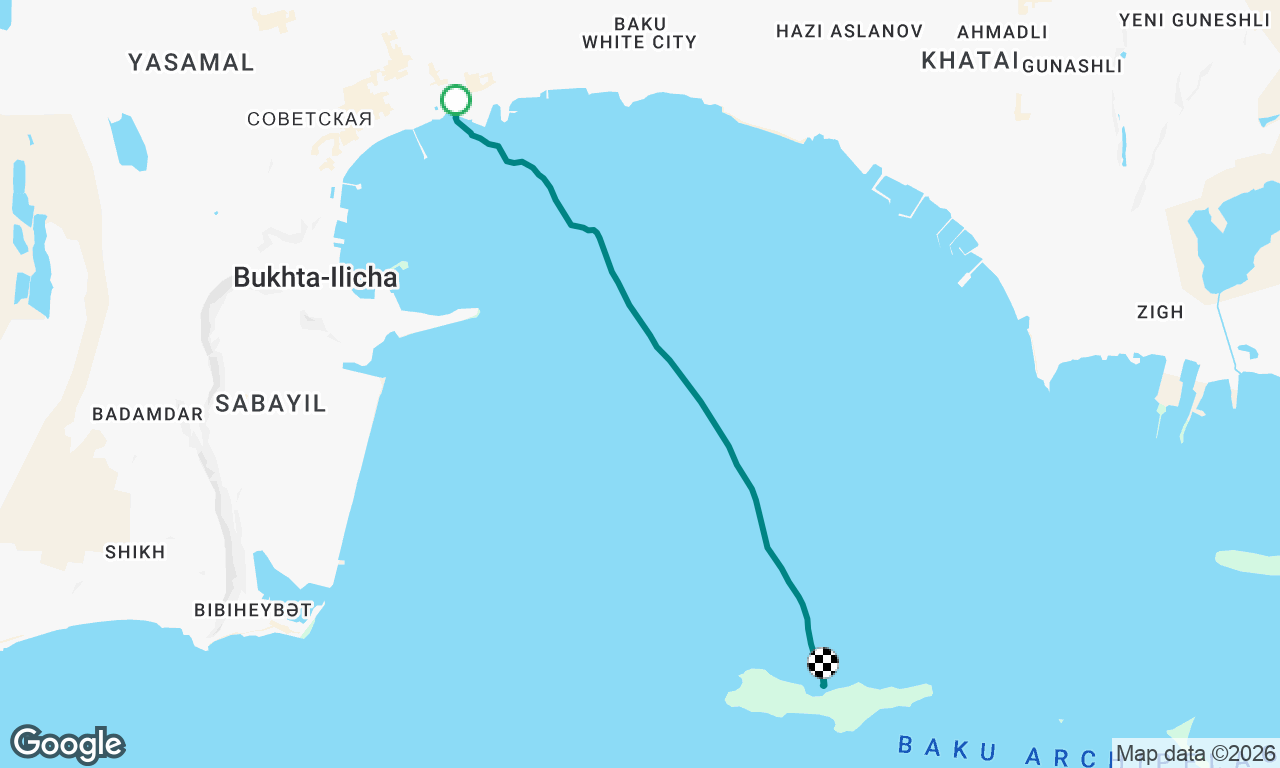 Voyage map