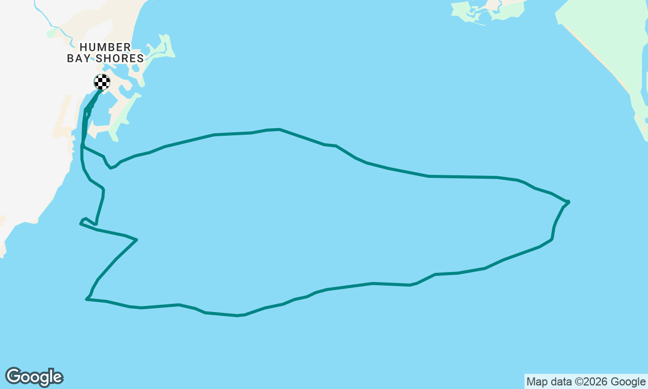 Beautiful evening sail
