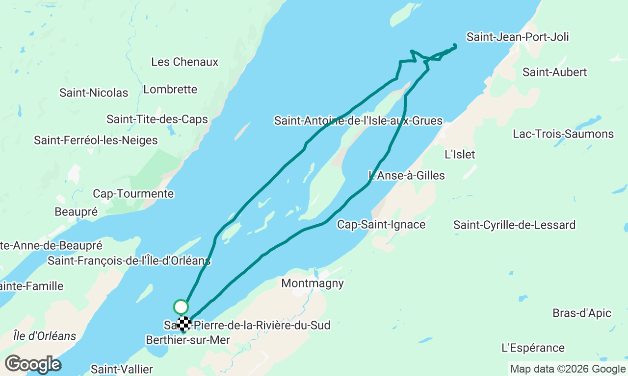 Voyage map