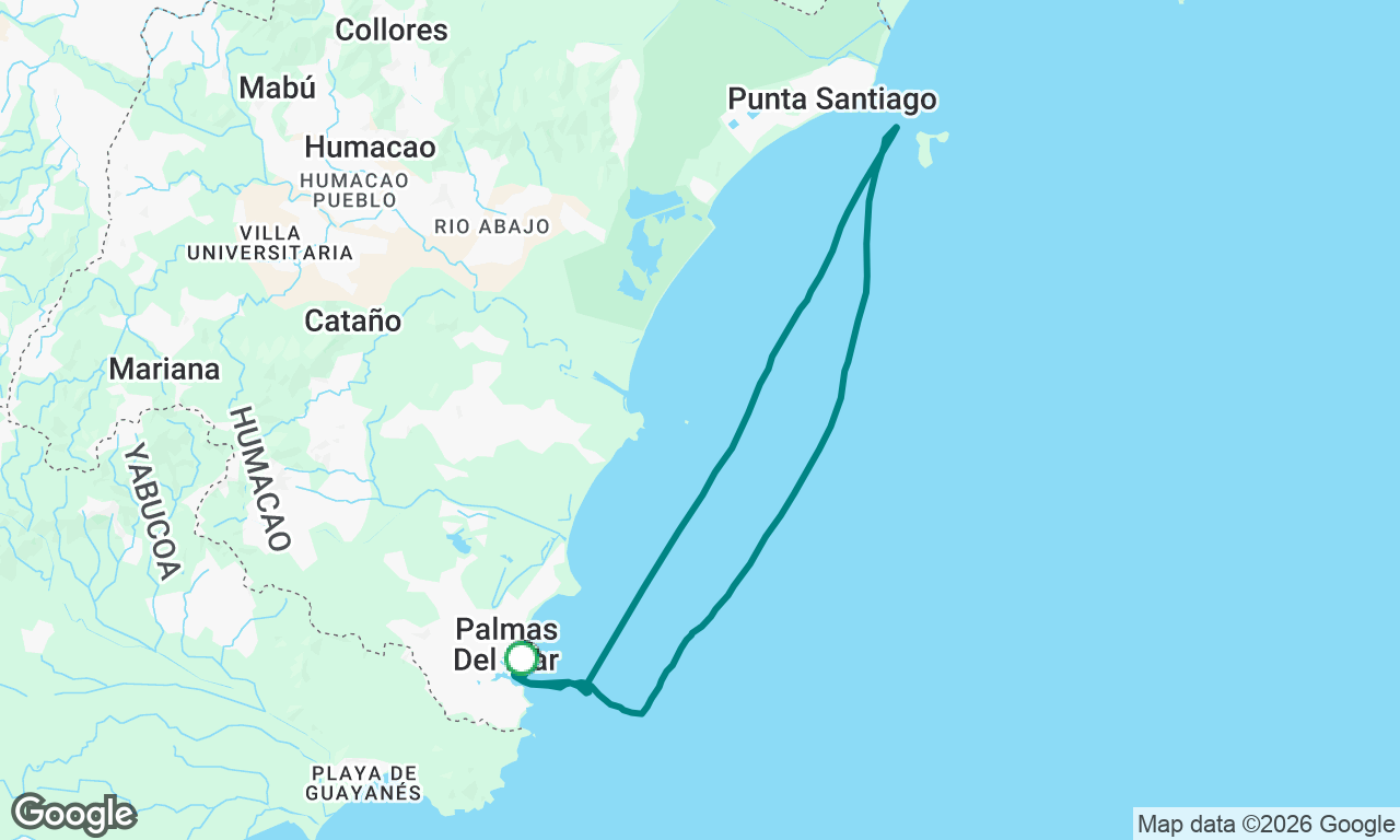 Palmas to Cayo Santiago (Monkey island)