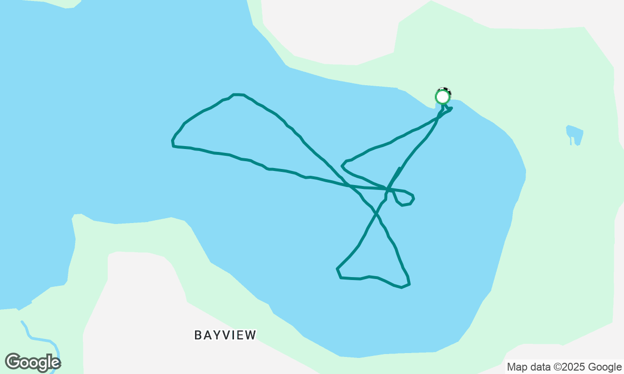 Evening Sail - Tom's First Cast Off