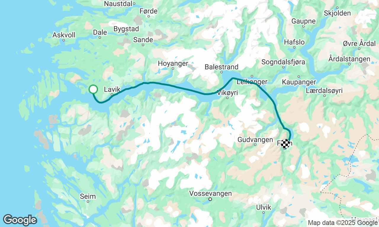 Svolvaer to Flam Leg 6