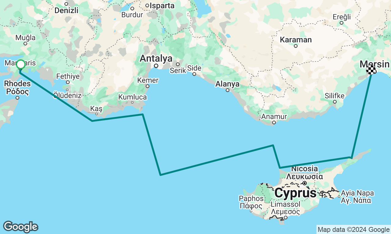 Marmaris - Cyprus - Mersin offshore race