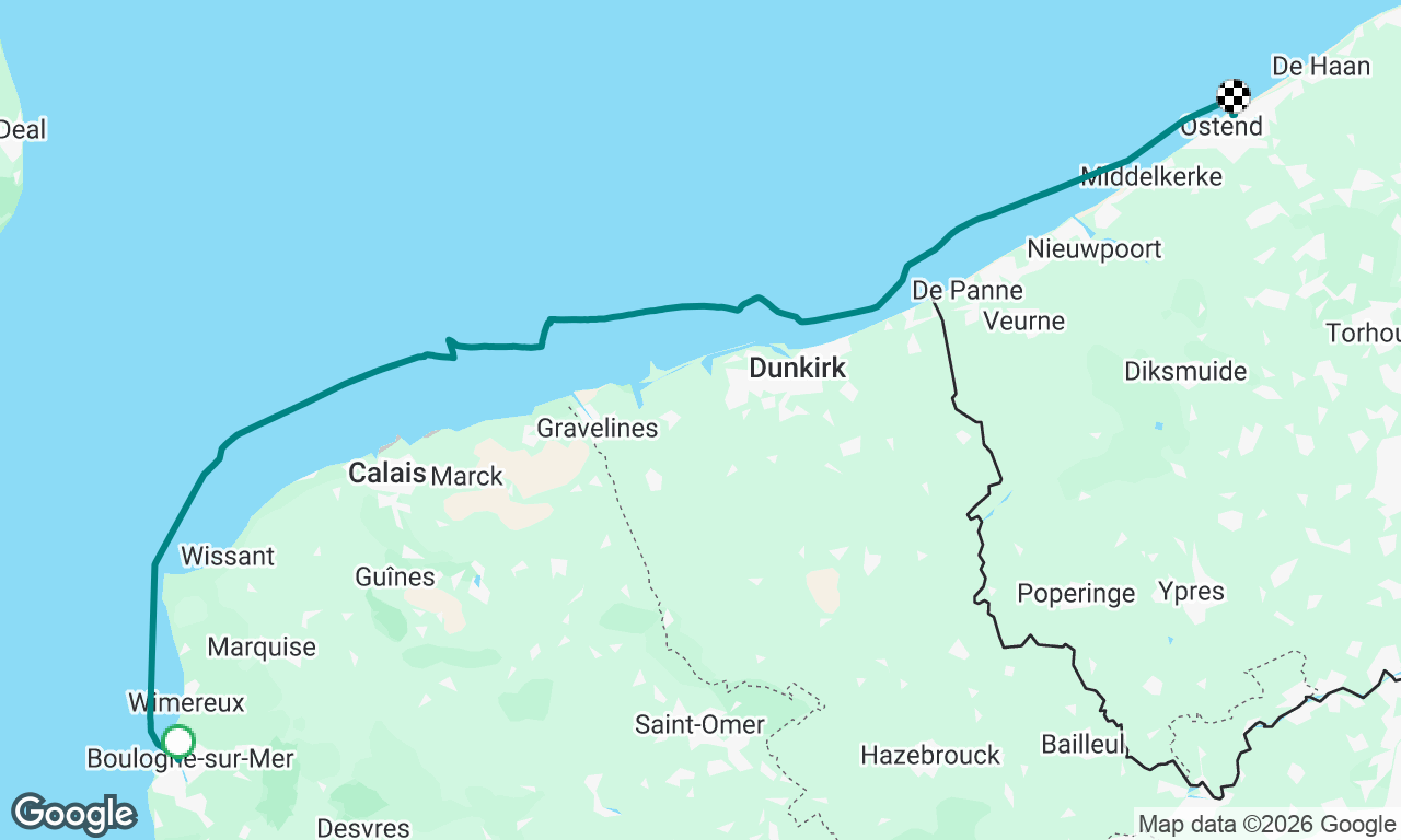 Voyage map