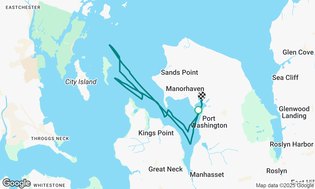 Manhasset Bay to the Hart Island