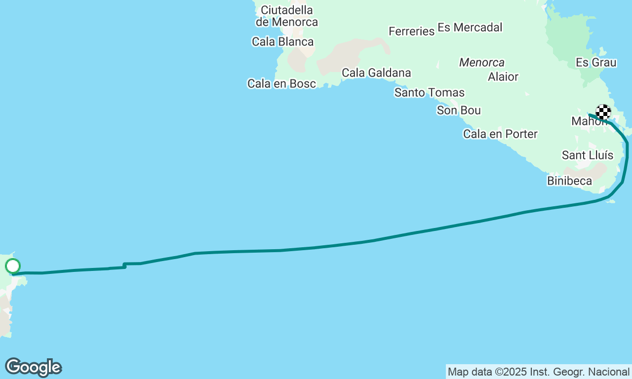 Mallorca to Menorca 