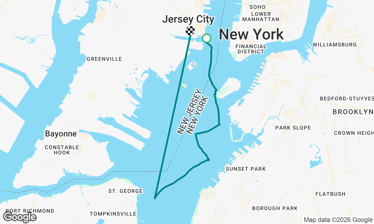 Voyage map