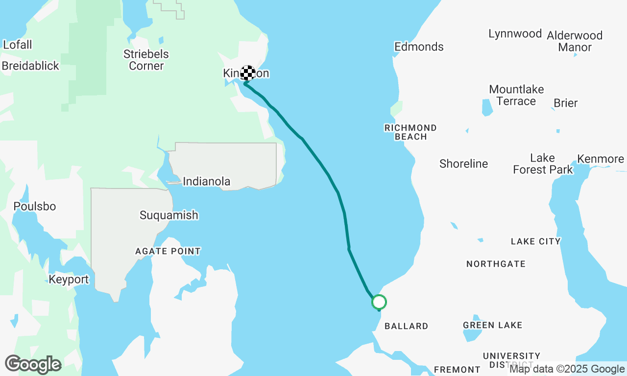 Bardo delivery to Kingston for Foulweather Bluff 2025