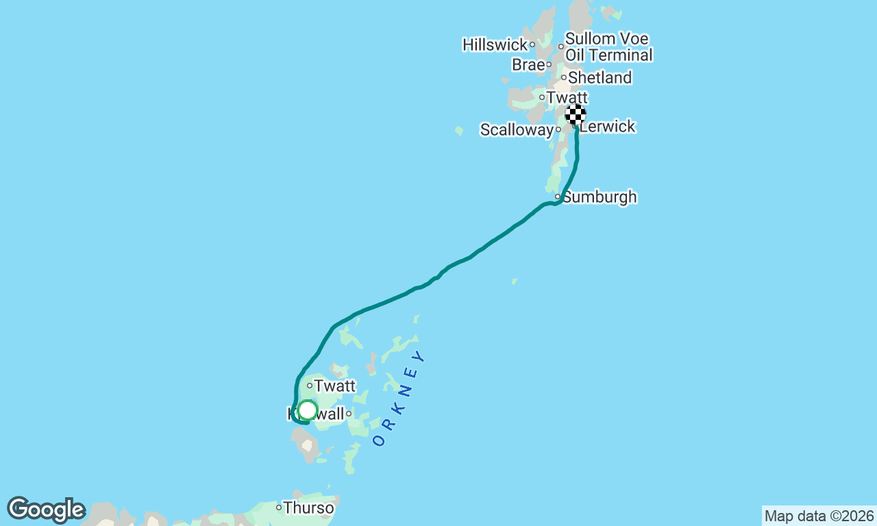 Voyage map