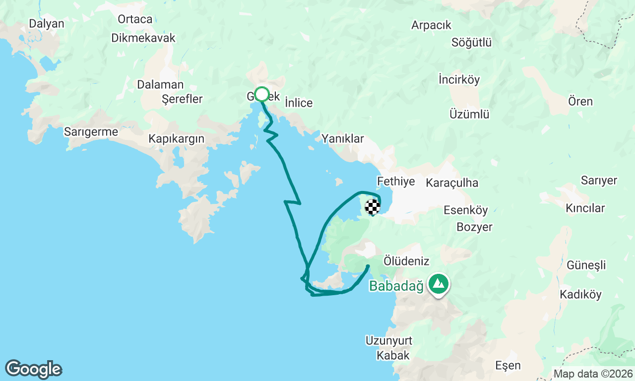 Voyage map
