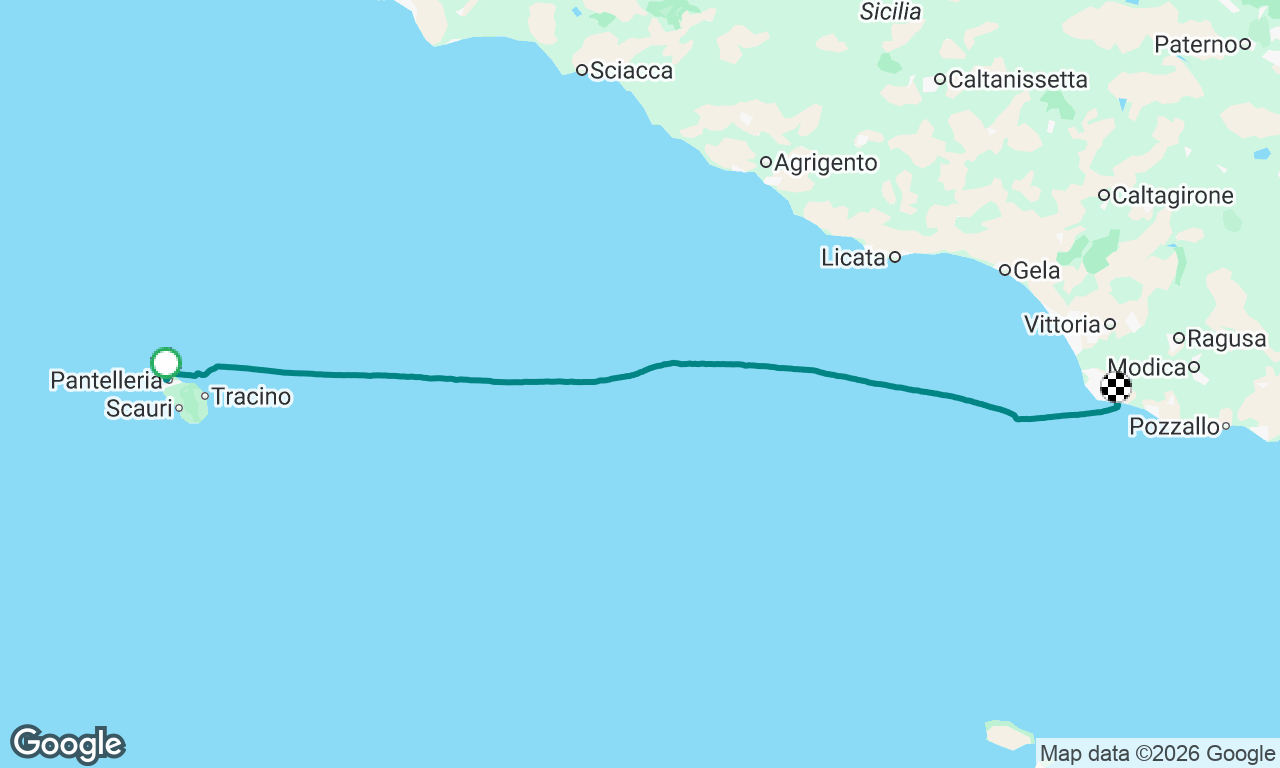 Voyage map