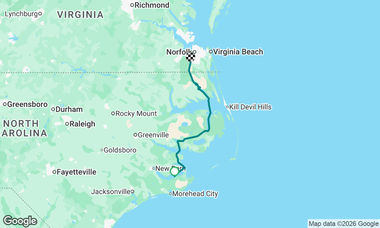Outter Banks -> Deep Creek