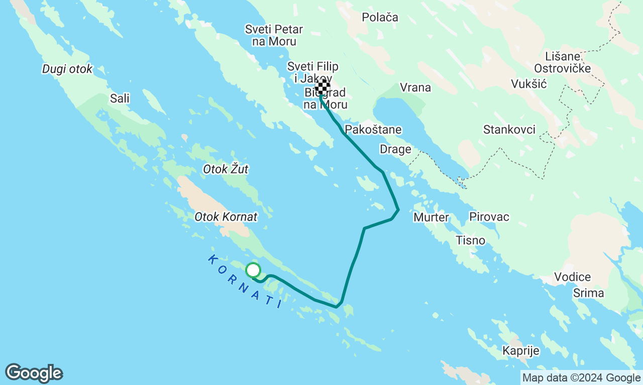 Voyage map