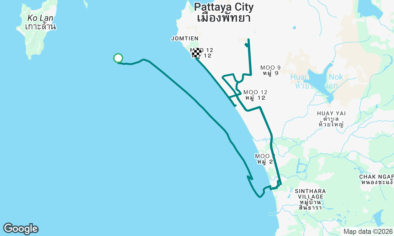 Voyage map