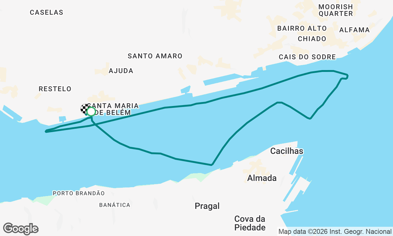 Voyage map
