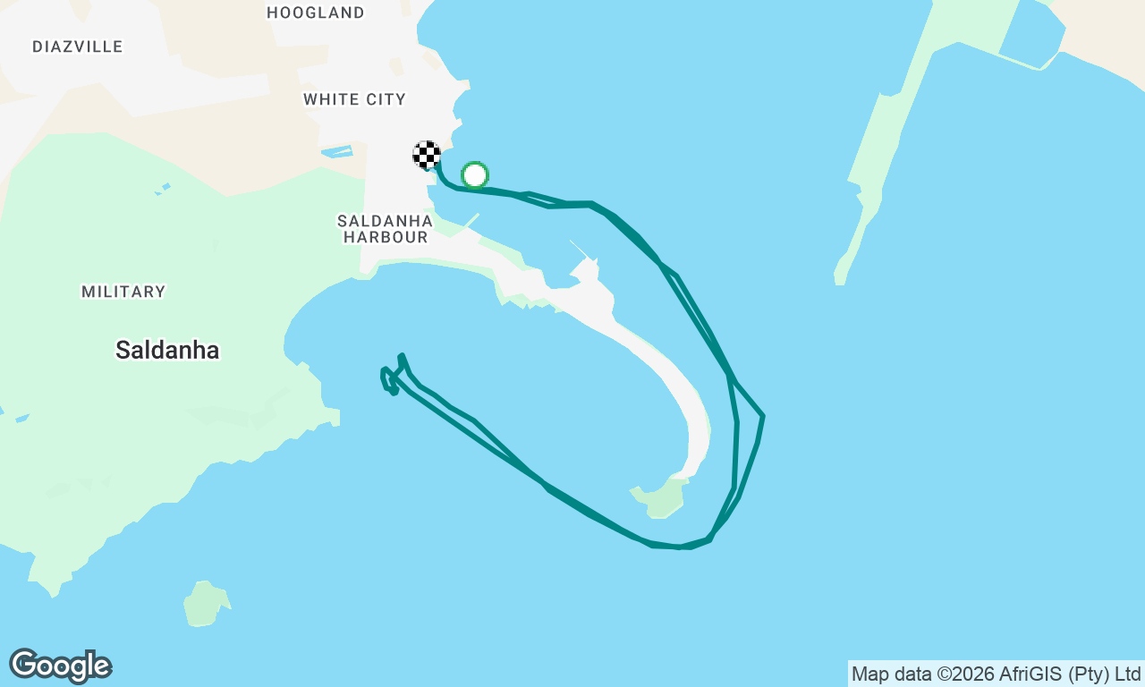 Saldanha Bay to North Beach