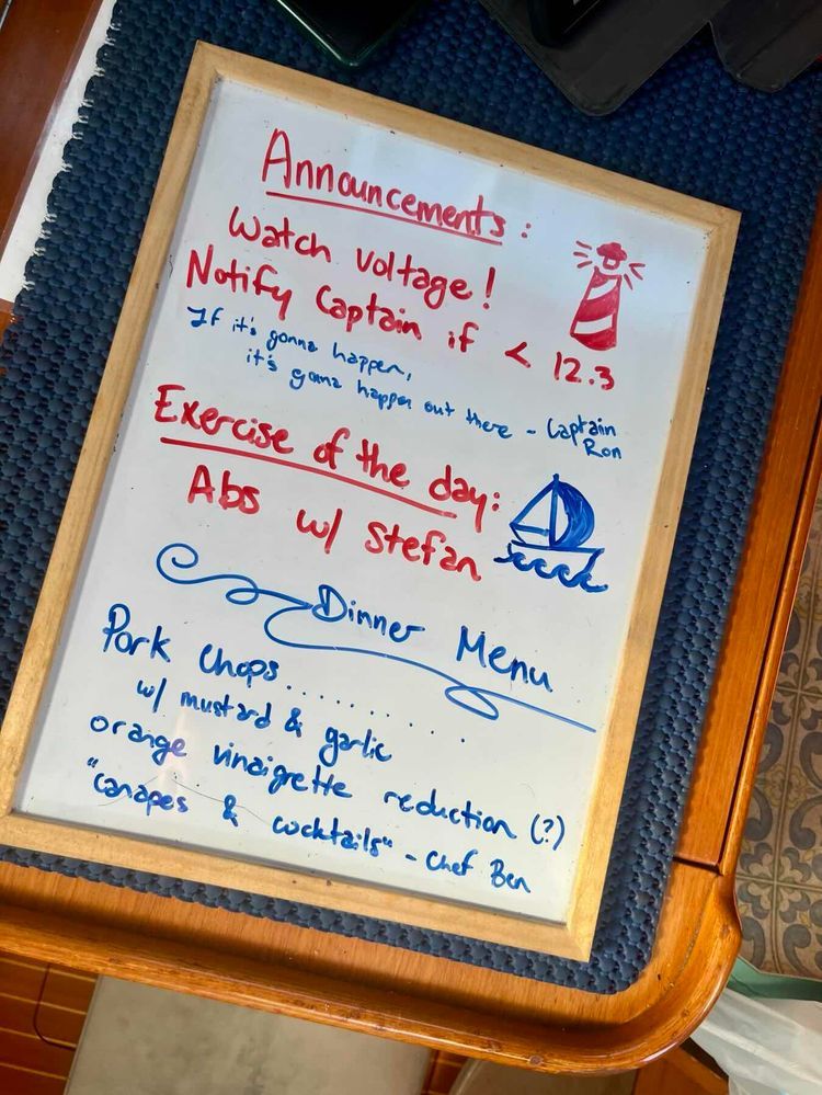 Voyage photo from Delivery S/v Tribiza Dragonfly 1200 Gibraltar - Lanzarote