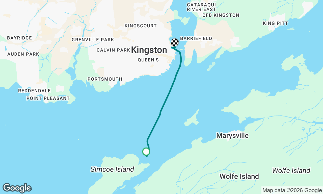 Voyage map