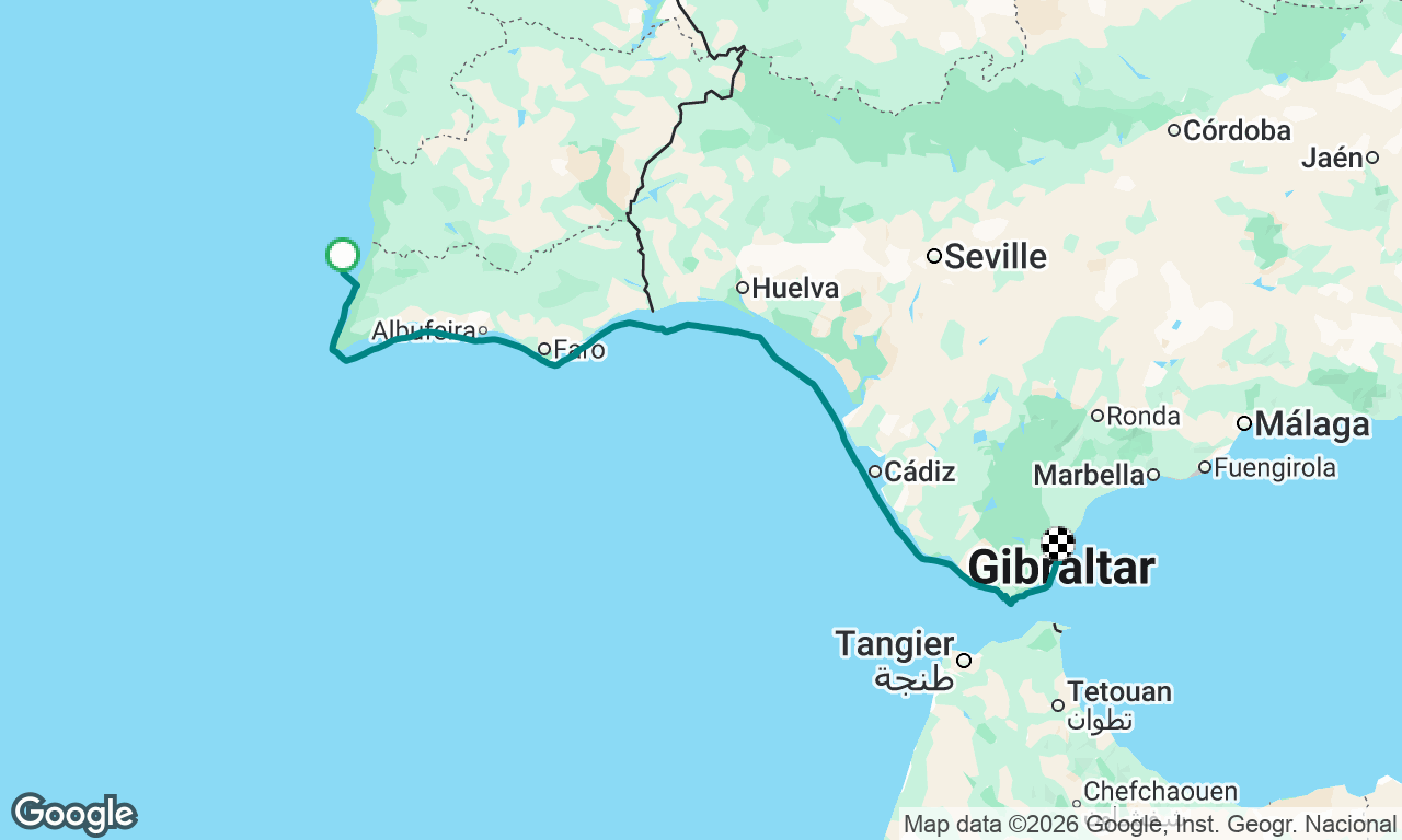 Voyage map