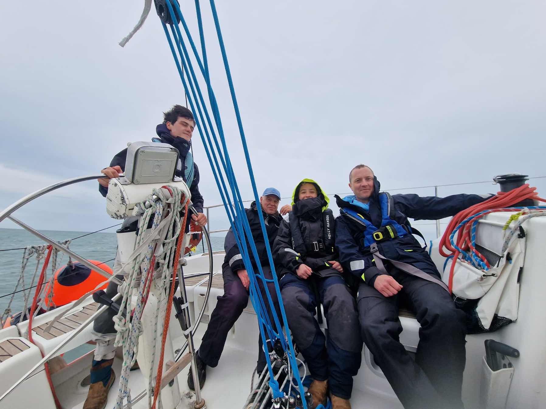Day skipper day 5, anchor in Dalkey _1644D3C1-37DF-4D9F-AAD6-8EBE9906A8E7