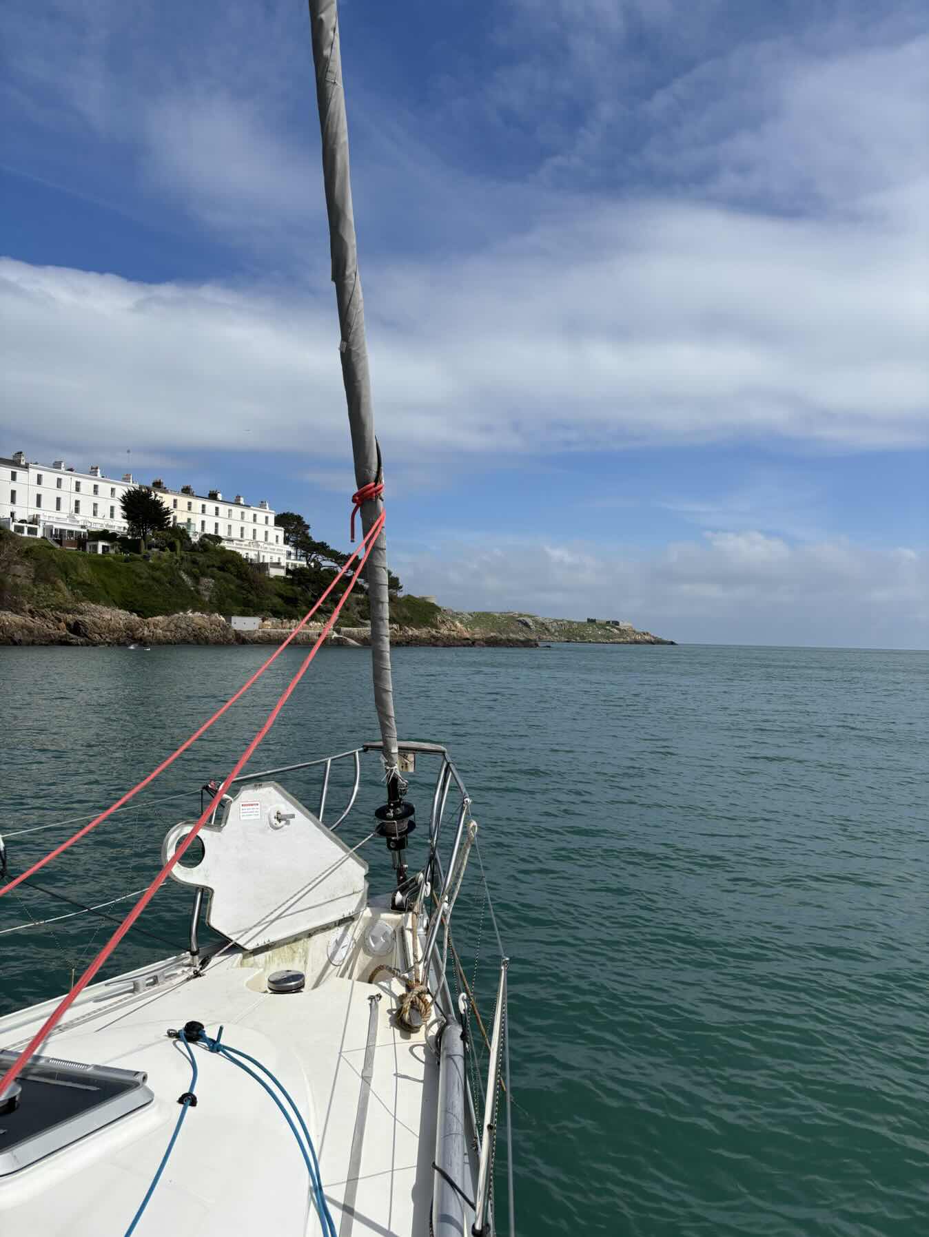 Day skipper day 5, anchor in Dalkey _DEEC59B0-51E3-4BCA-8811-2D8B401398DE