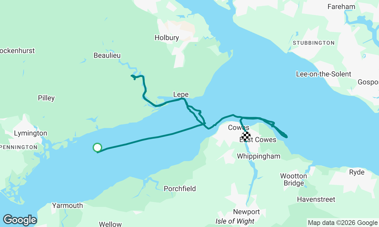 Lymington to Cowes