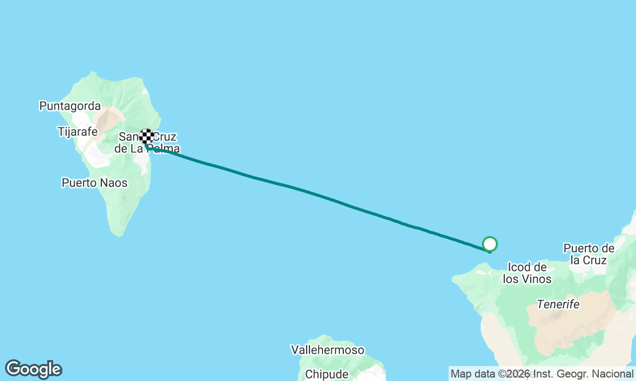 Voyage map
