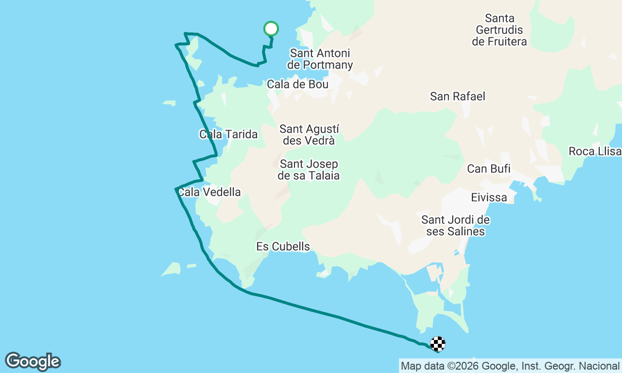 Voyage map