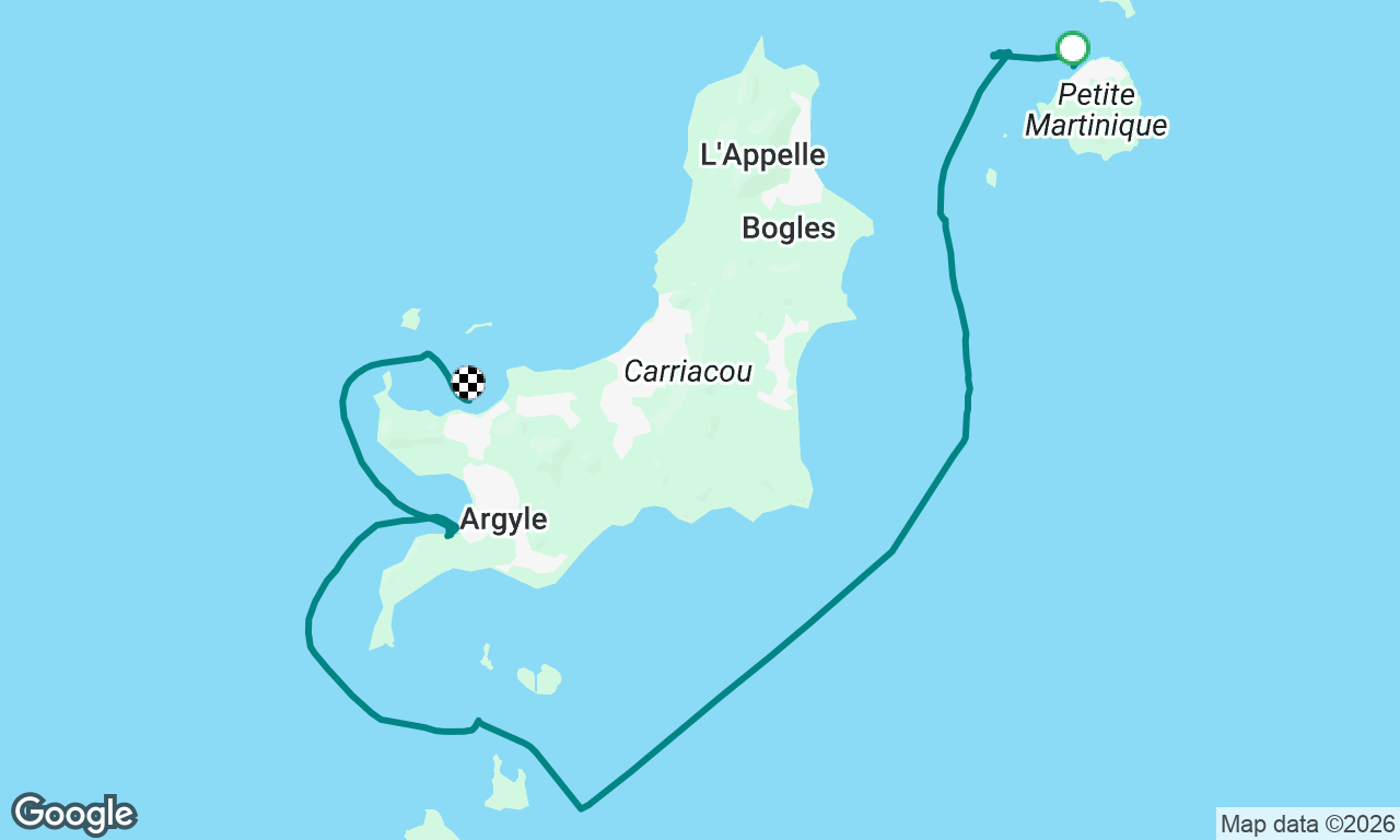 Petite Martinique to Carriacou