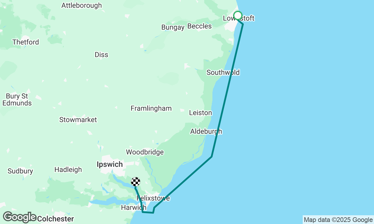 Lowestoft to Suffolk yacht harbour
