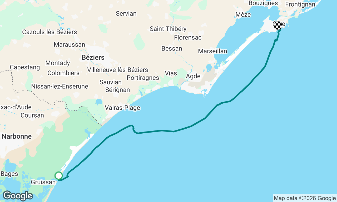 Voyage map