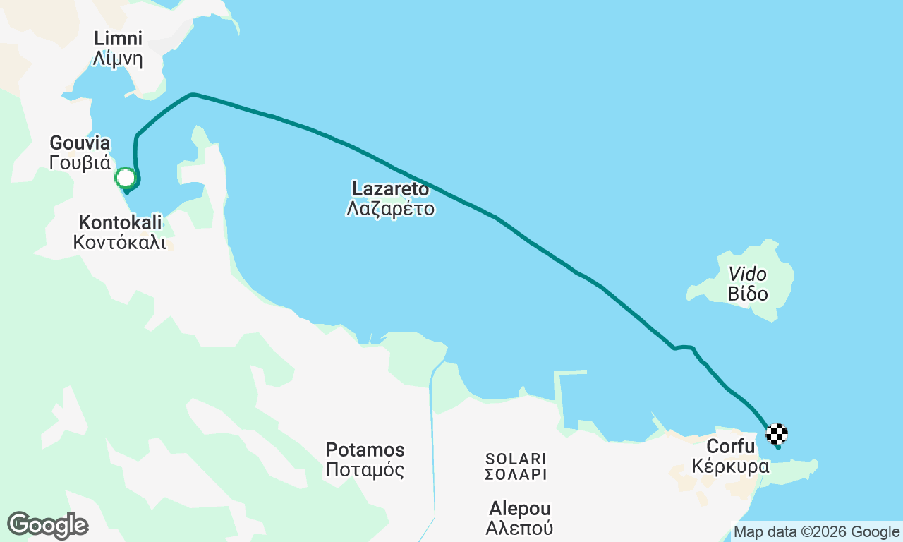 Voyage map