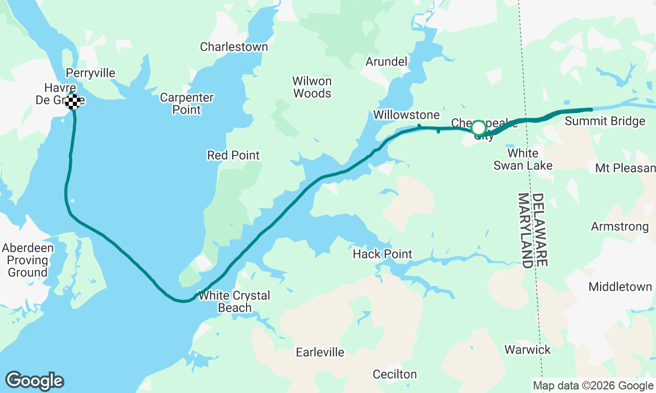 Voyage map