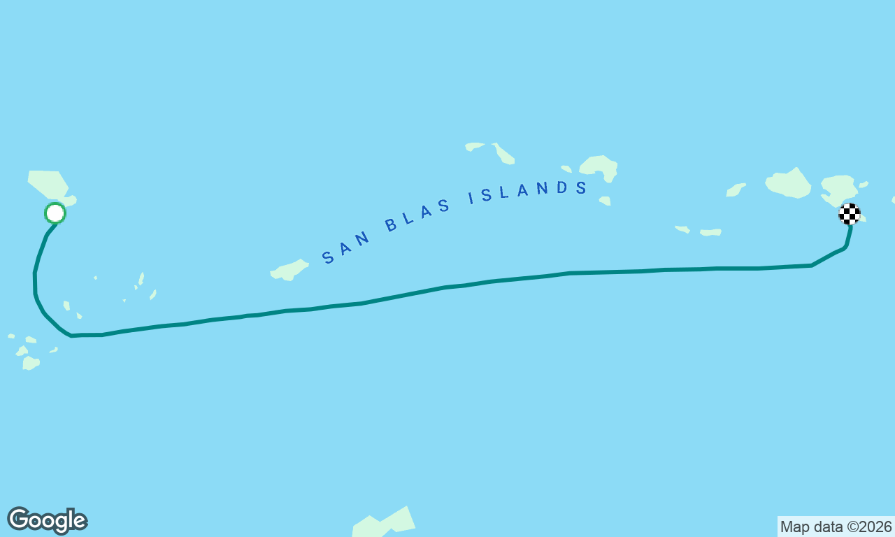 Voyage map